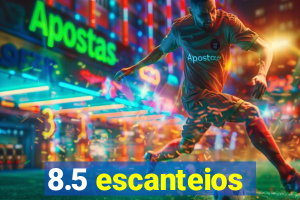 8.5 escanteios